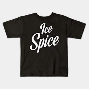 ice spice logo Kids T-Shirt